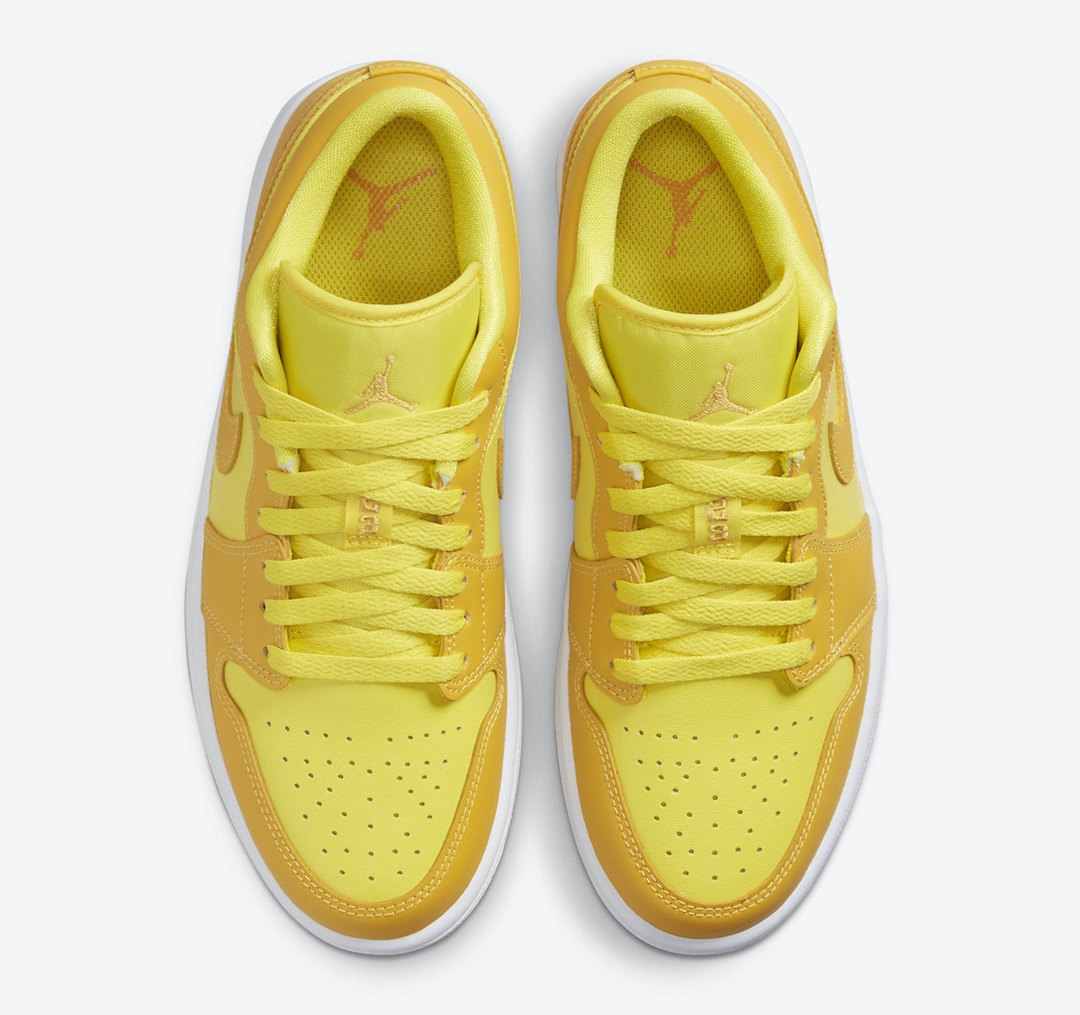 【国内 8/9 発売】ナイキ ウィメンズ エア ジョーダン 1 ロー “イエロー” (NIKE WMNS AIR JORDAN 1 LOW “Yellow”) [DC0774-700]