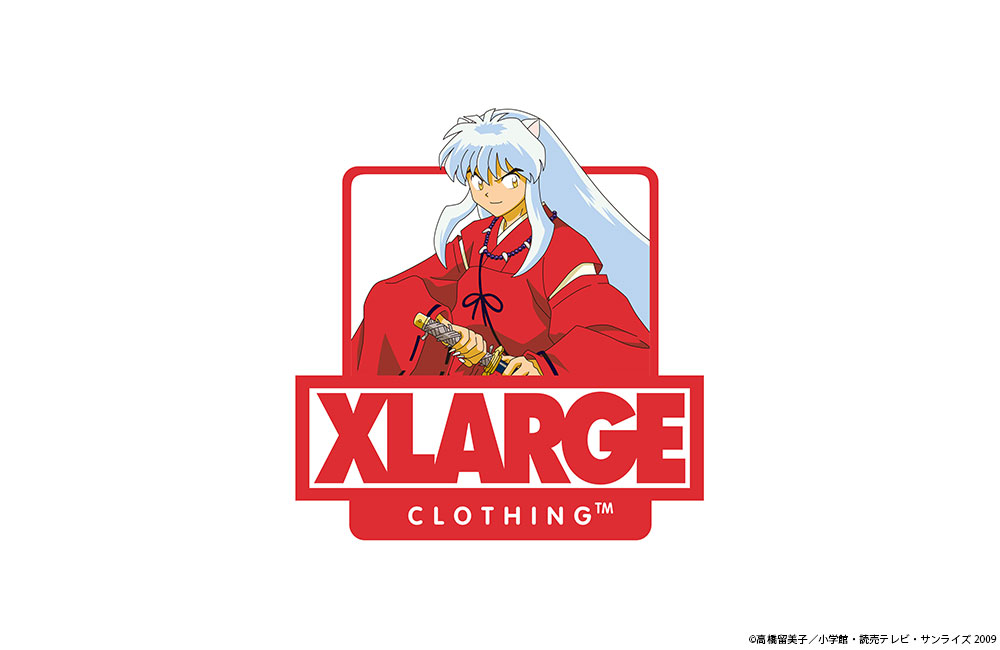 5/15 発売！XLARGE × 犬夜叉/半妖の夜叉姫 コラボレーション (エクストララージ)