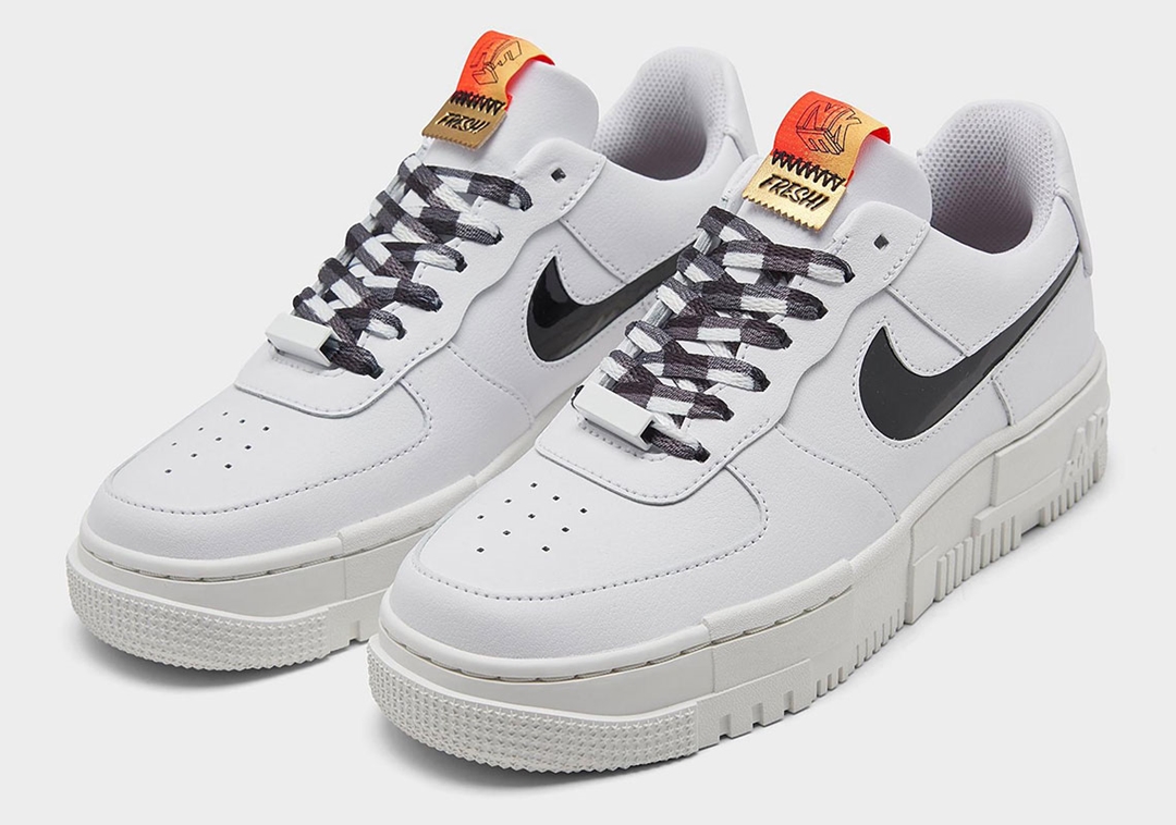 海外 5/18 発売！ナイキ エア フォース 1 ロー ピクセル “フレッシュ/ホワイト/ブライトクリムゾン” (NIKE AIR FORCE 1 LOW PIXEL “Fresh/White/Bright Crimson”) [DJ5529-001]