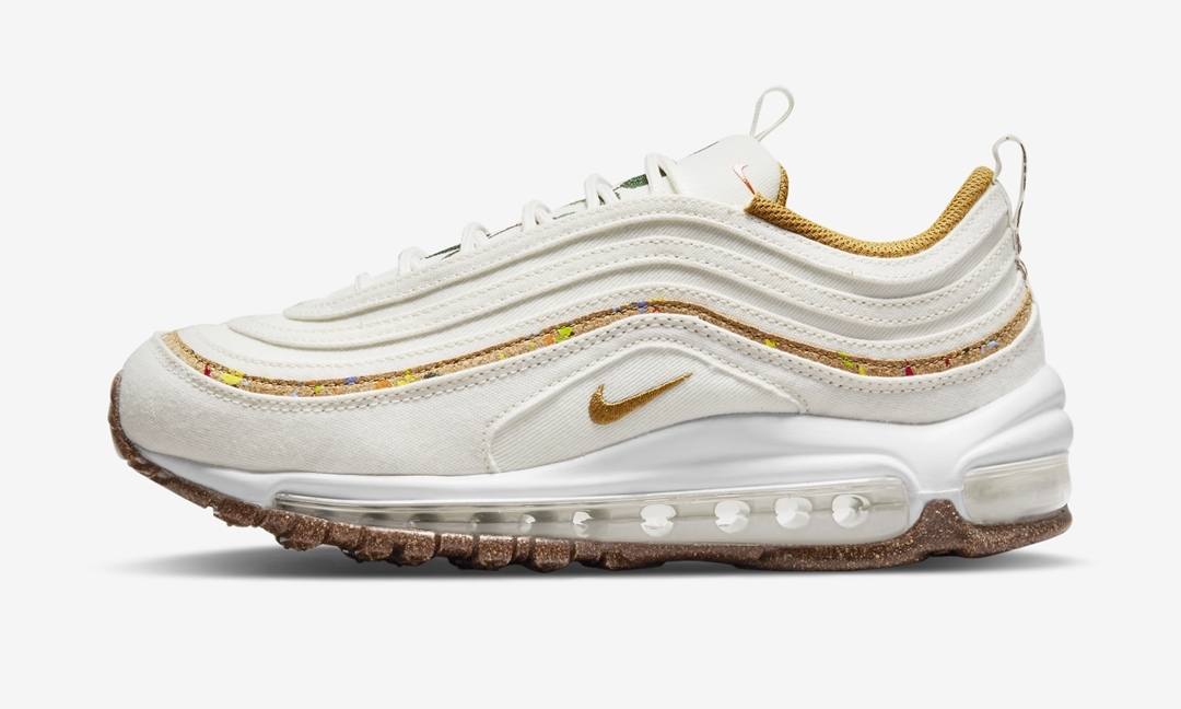 ナイキ エア マックス 97 SE “コルク/ココナッツミルク/ボルト” (NIKE AIR MAX 97 SE “Cork/Coconut Milk/Volt”) [DC4012-100]