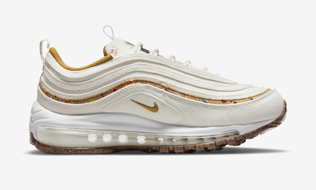 ナイキ エア マックス 97 SE “コルク/ココナッツミルク/ボルト” (NIKE AIR MAX 97 SE “Cork/Coconut Milk/Volt”) [DC4012-100]