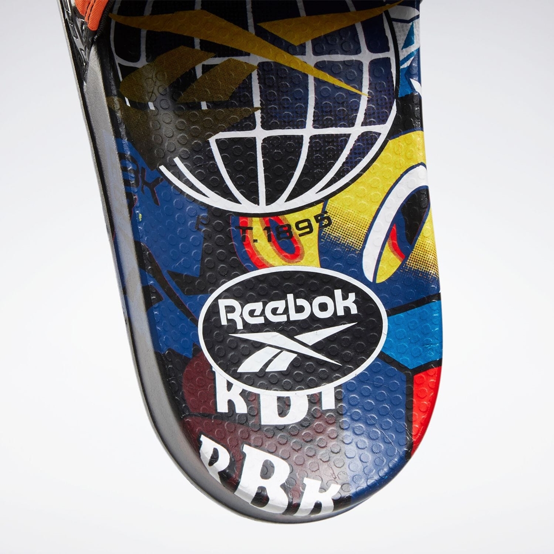 【5/12 発売】Black Eye Patch × REEBOK SLIDES 2カラー (ブラック アイ パッチ リーボック スライド) [G55625,G55760]