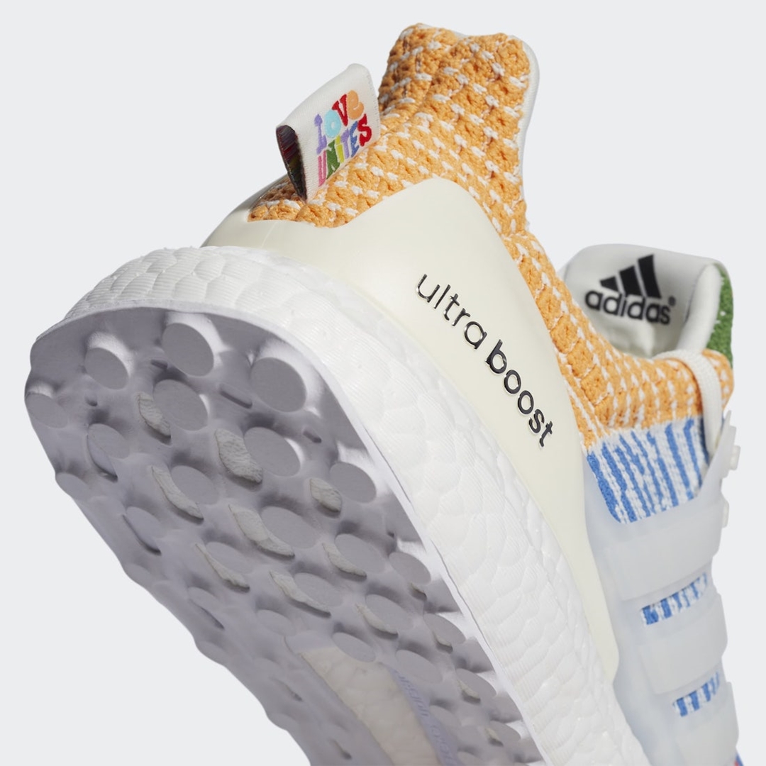 【国内 6/1 発売】adidas ULTRA BOOST 5.0 DNA “Pride Pack/Love Unites” (アディダス ウルトラ ブースト 5.0 DNA “プライドパック”) [GW5125]