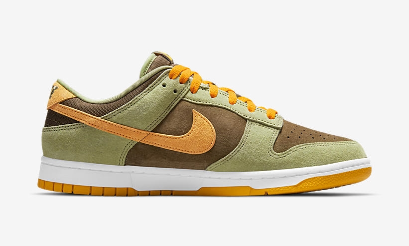 【国内 5/23 発売】ナイキ ダンク ロー “オリーブ/ゴールド” (NIKE DUNK LOW “Olive/Gold”) [DH5360-300]