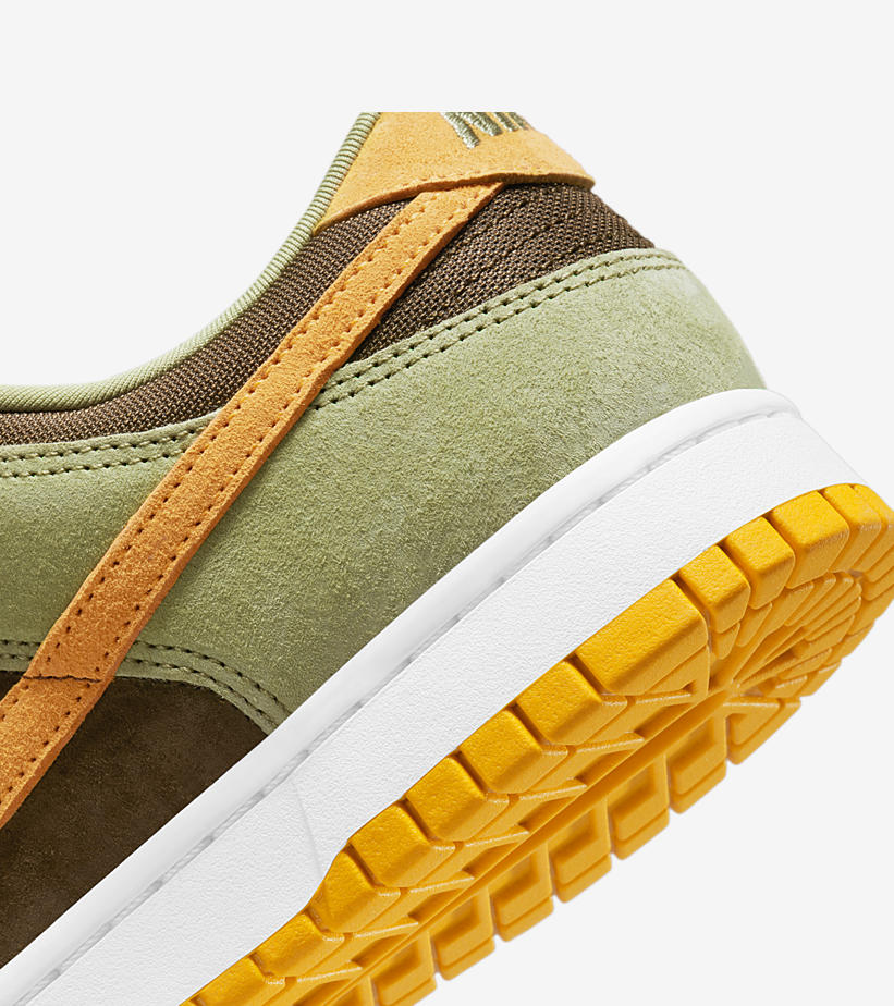 【国内 5/23 発売】ナイキ ダンク ロー “オリーブ/ゴールド” (NIKE DUNK LOW “Olive/Gold”) [DH5360-300]