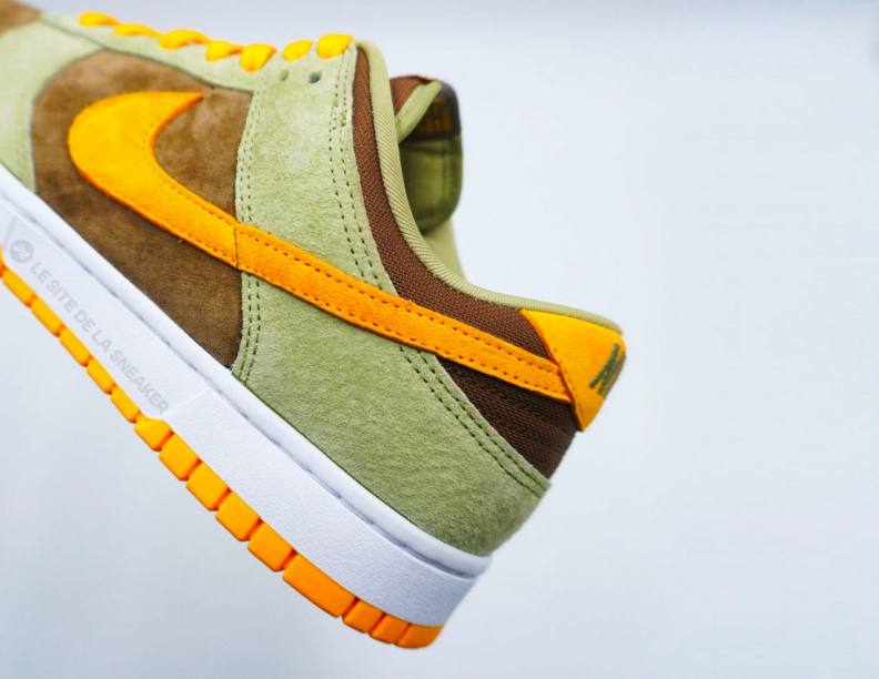 【国内 5/23 発売】ナイキ ダンク ロー “オリーブ/ゴールド” (NIKE DUNK LOW “Olive/Gold”) [DH5360-300]