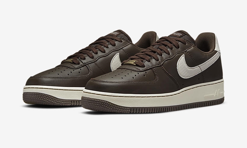 【近日発売】ナイキ エア フォース 1 07 ロー クラフト “ダークチョコレート/ライトボーン” (NIKE AIR FORCE 1 07 LOW CRAFT “Dark Chocolate/Light Bone) [DB4455-200]