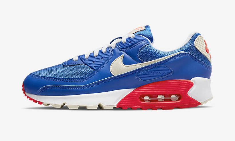 ナイキ エア マックス 90 “ロイヤル/ホワイト/インフラレッド” (NIKE AIR MAX 90 “Royal/White/Infrared”) [DM8316-400]