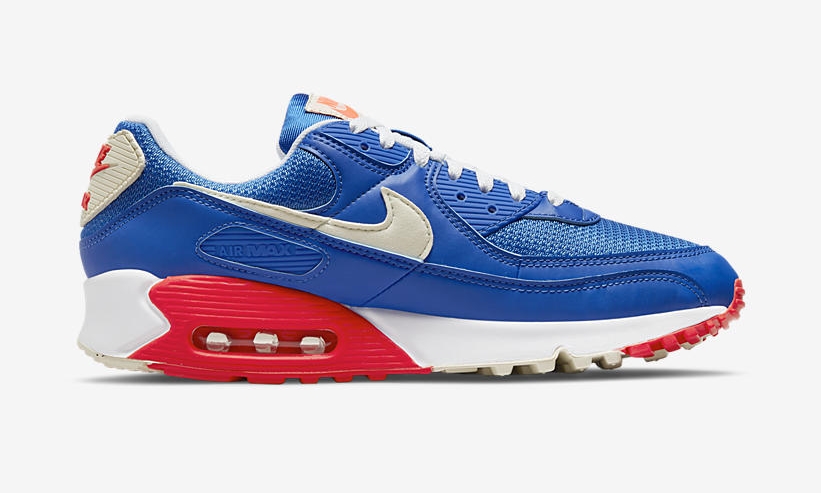 ナイキ エア マックス 90 “ロイヤル/ホワイト/インフラレッド” (NIKE AIR MAX 90 “Royal/White/Infrared”) [DM8316-400]