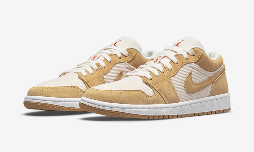 NIKE AIR JORDAN 1 LOW コーデュロイ アンド スウェード