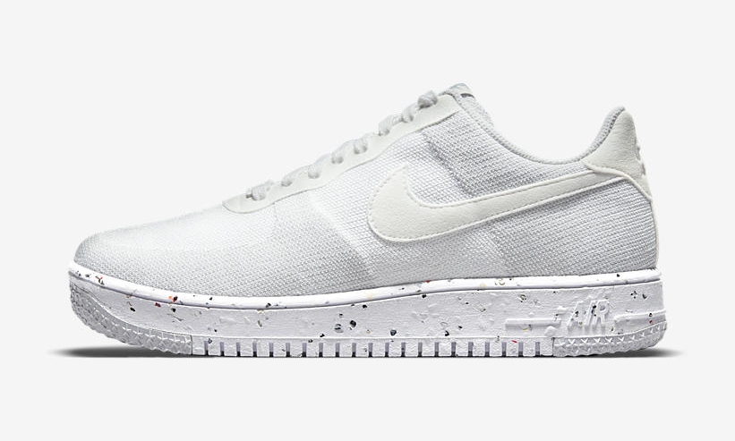 ナイキ エア フォース 1 ロー クレーター フライニット “ホワイト/セイル/ウルフグレー” (NIKE AIR FORCE 1 LOW CRATER FLYKNIT “White/Sail/Wolf Grey”) [DC4831-100,DH3375-100]