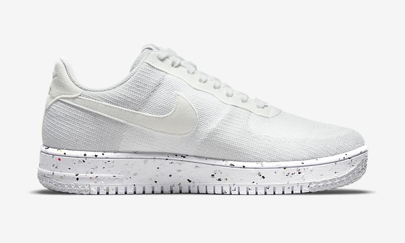 ナイキ エア フォース 1 ロー クレーター フライニット “ホワイト/セイル/ウルフグレー” (NIKE AIR FORCE 1 LOW CRATER FLYKNIT “White/Sail/Wolf Grey”) [DC4831-100,DH3375-100]