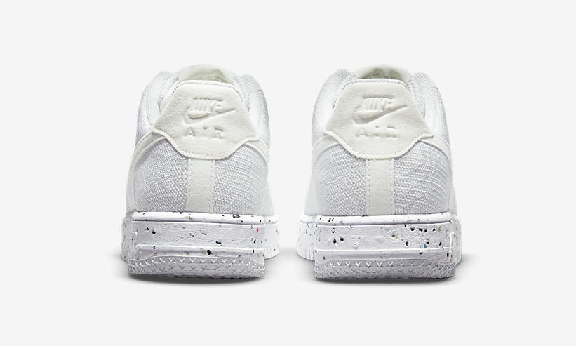 ナイキ エア フォース 1 ロー クレーター フライニット “ホワイト/セイル/ウルフグレー” (NIKE AIR FORCE 1 LOW CRATER FLYKNIT “White/Sail/Wolf Grey”) [DC4831-100,DH3375-100]