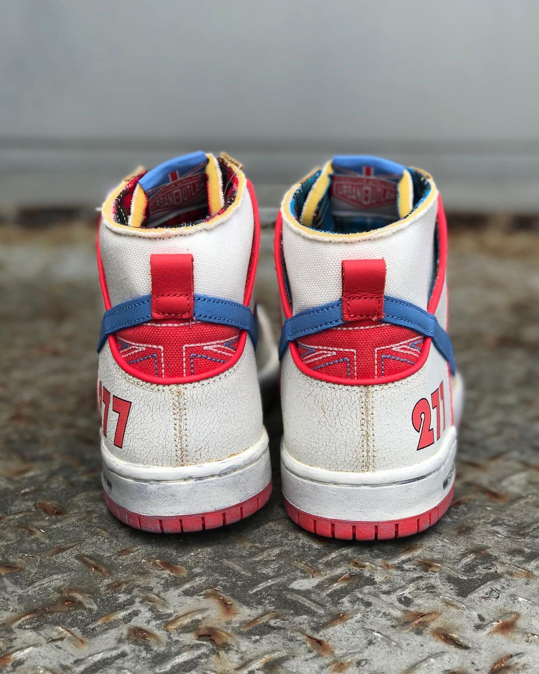 【国内 6/19、6/21 発売】Magnus Walker x NIKE DUNK HIGH “1971 Porsche 911 T 277” (マグナス・ウォーカー ナイキ ダンク ハイ) [DH7683-100]