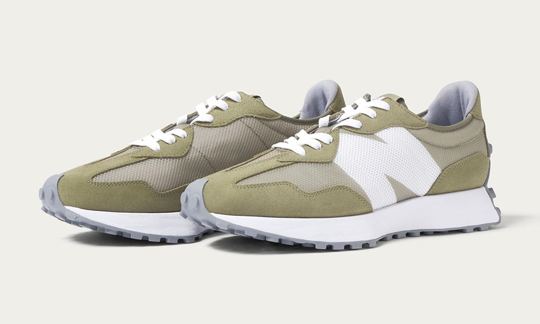 6月下旬発売！BEAUTY&YOUTH × New Balance 別注 MS327 CS1 “Olive” (ビューティアンドユース ニューバランス “オリーブ”)