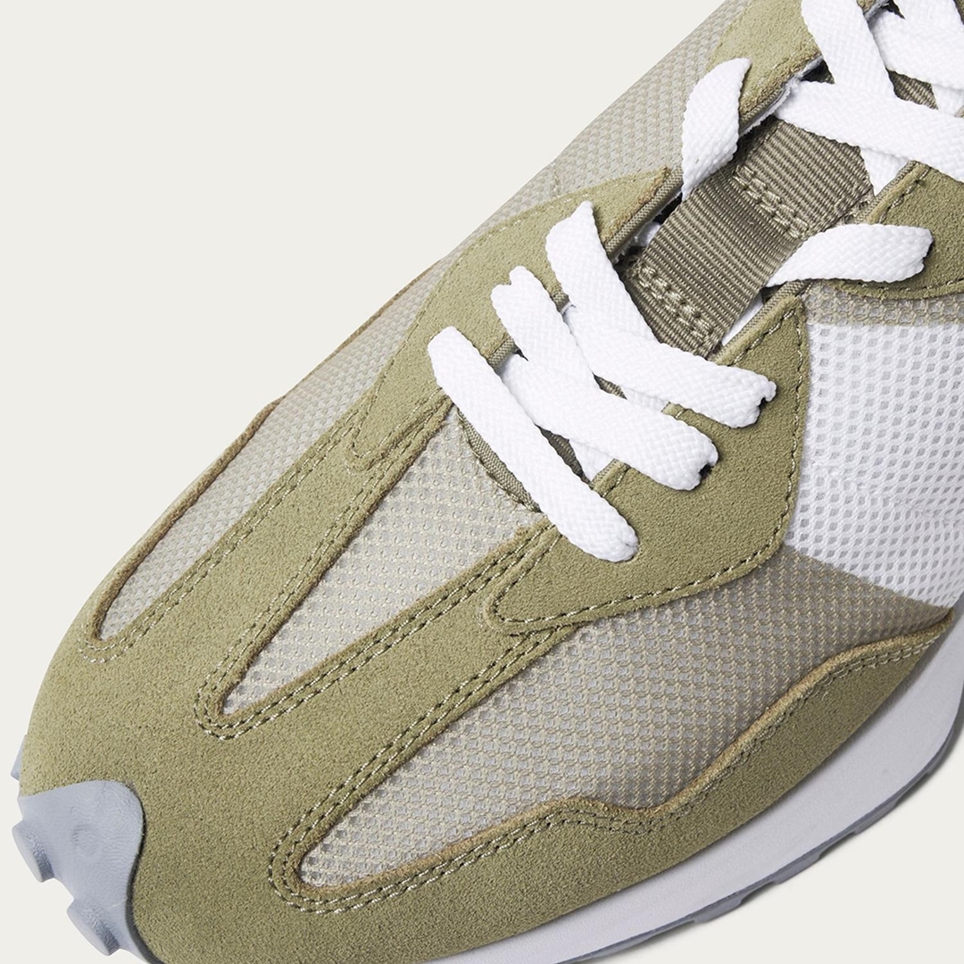 6月下旬発売！BEAUTY&YOUTH × New Balance 別注 MS327 CS1 “Olive” (ビューティアンドユース ニューバランス “オリーブ”)