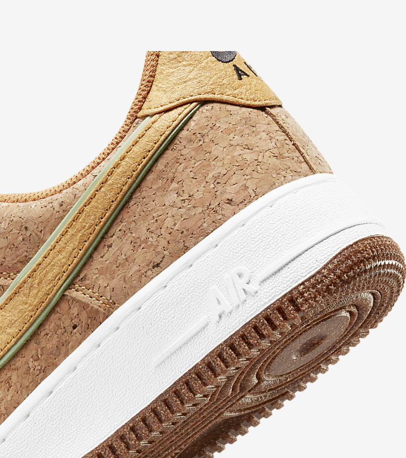 【国内 7/24 発売】ナイキ エア フォース 1 07 ロー プレミアム “パイナップルコルク” (NIKE AIR FORCE 1 07 LOW PREMIUM “Pineapple Cork”) [DJ2536-900]