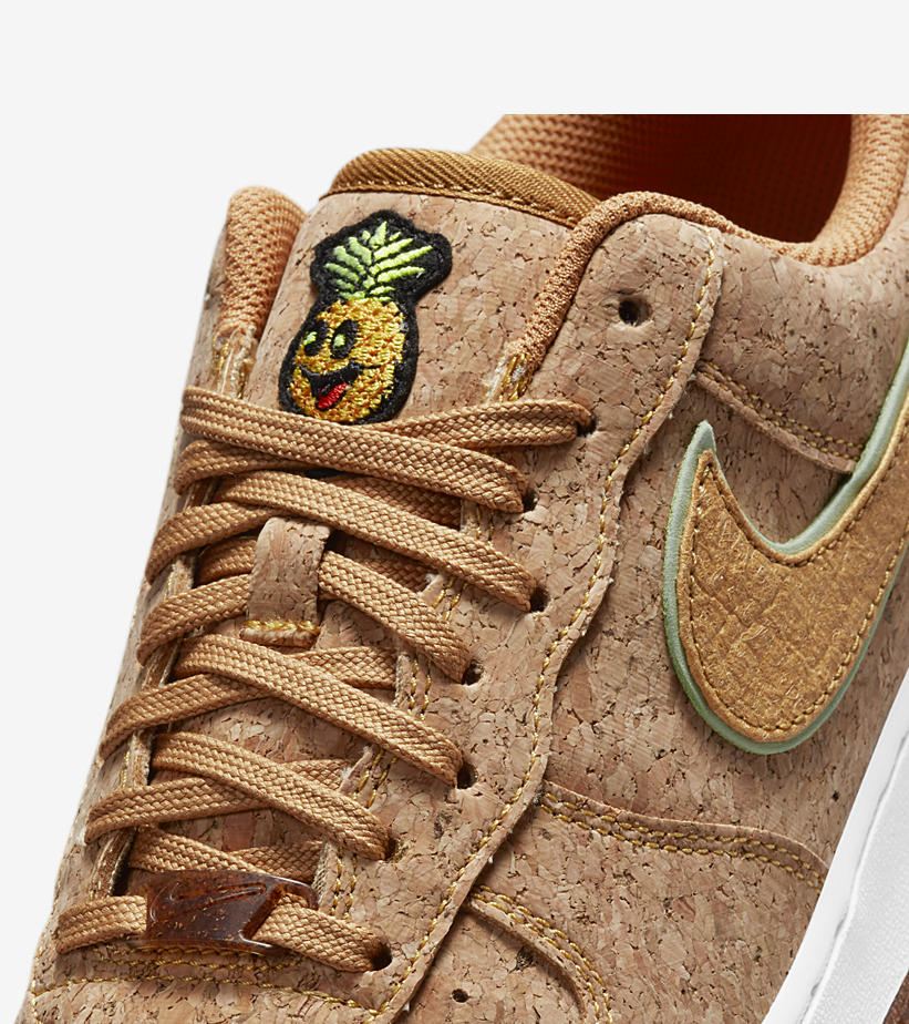 【国内 7/24 発売】ナイキ エア フォース 1 07 ロー プレミアム “パイナップルコルク” (NIKE AIR FORCE 1 07 LOW PREMIUM “Pineapple Cork”) [DJ2536-900]