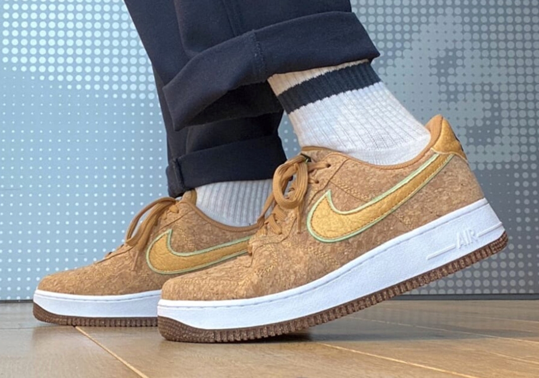 【国内 7/24 発売】ナイキ エア フォース 1 07 ロー プレミアム “パイナップルコルク” (NIKE AIR FORCE 1 07 LOW PREMIUM “Pineapple Cork”) [DJ2536-900]