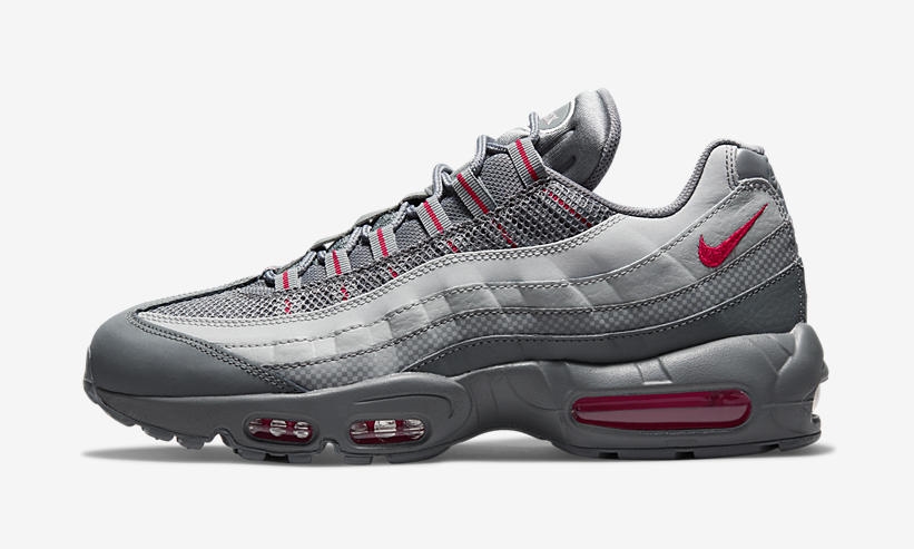 ナイキ エア マックス 95 “グレー/レッド” (NIKE AIR MAX 95 “Grey/Red”) [DM9104-002]