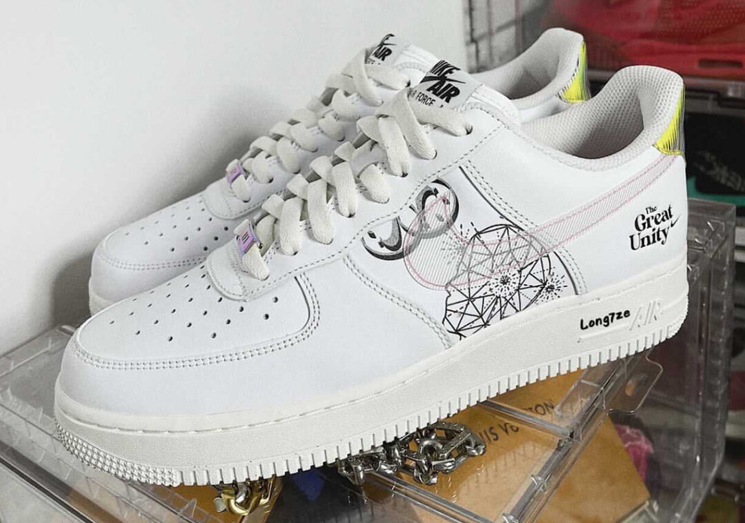 NIKE ナイキ AIR FORCE 1 LOW The Great Unity エアフォース1 ザ グレート ユニティー ローカットスニーカー US9.5 ホワイト DM5447-111