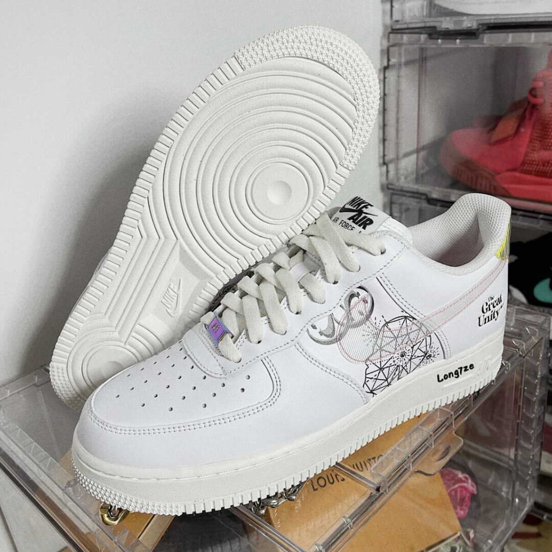 2021年 発売予定！ナイキ エア フォース 1 ロー “ザ・グレート・ユニティ” (NIKE AIR FORCE 1 LOW “The Great Unity”) [DM5447-110/DM5457-110]