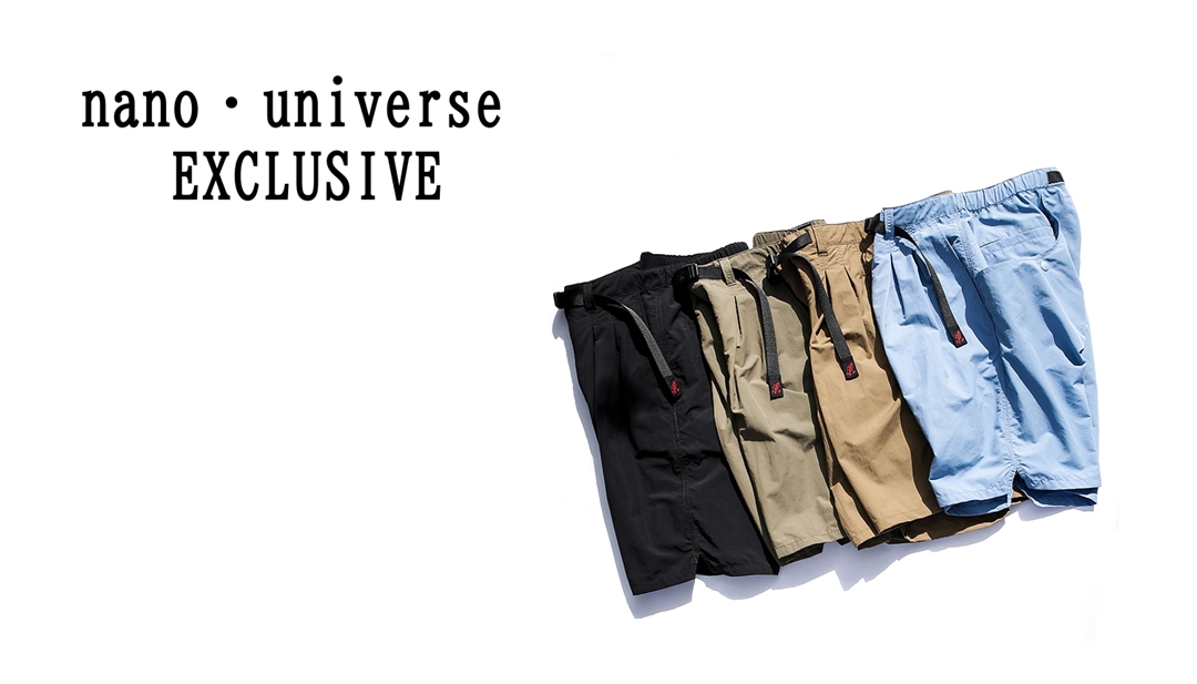 ナノ・ユニバース × グラミチ 別注 2021 S/S 3型が発売 (nano･universe GRAMICCI)