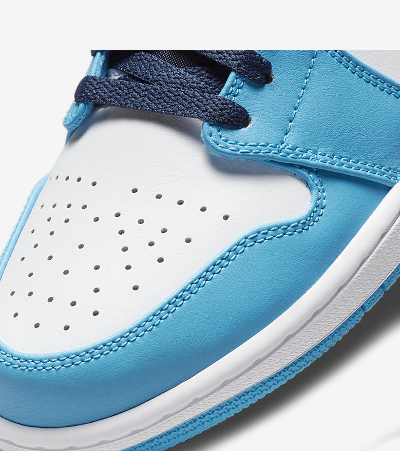 【国内 7/3 発売】ナイキ エア ジョーダン 1 ロー “UNC/ホワイト/ユニバーシティブルー/ブラック” (NIKE AIR JORDAN 1 LOW “UNC/White/University Blue/Black”) [553558-144]