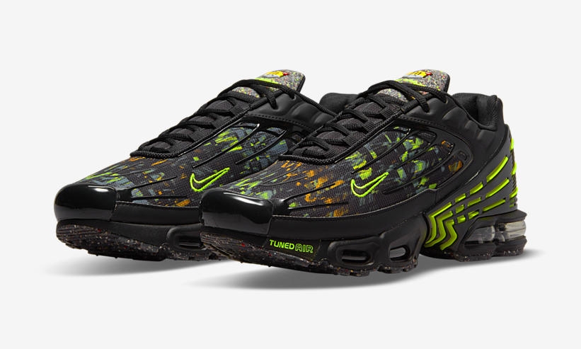 ナイキ エア マックス プラス 3 “ブラック/グリーン/オレンジ” (NIKE AIR MAX PLUS III “Black/Green/Orange”) [DM9097-001]