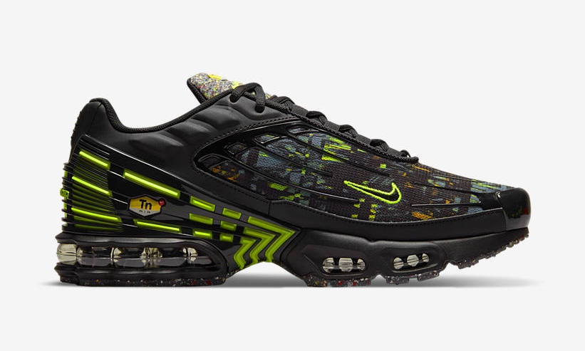 ナイキ エア マックス プラス 3 “ブラック/グリーン/オレンジ” (NIKE AIR MAX PLUS III “Black/Green/Orange”) [DM9097-001]