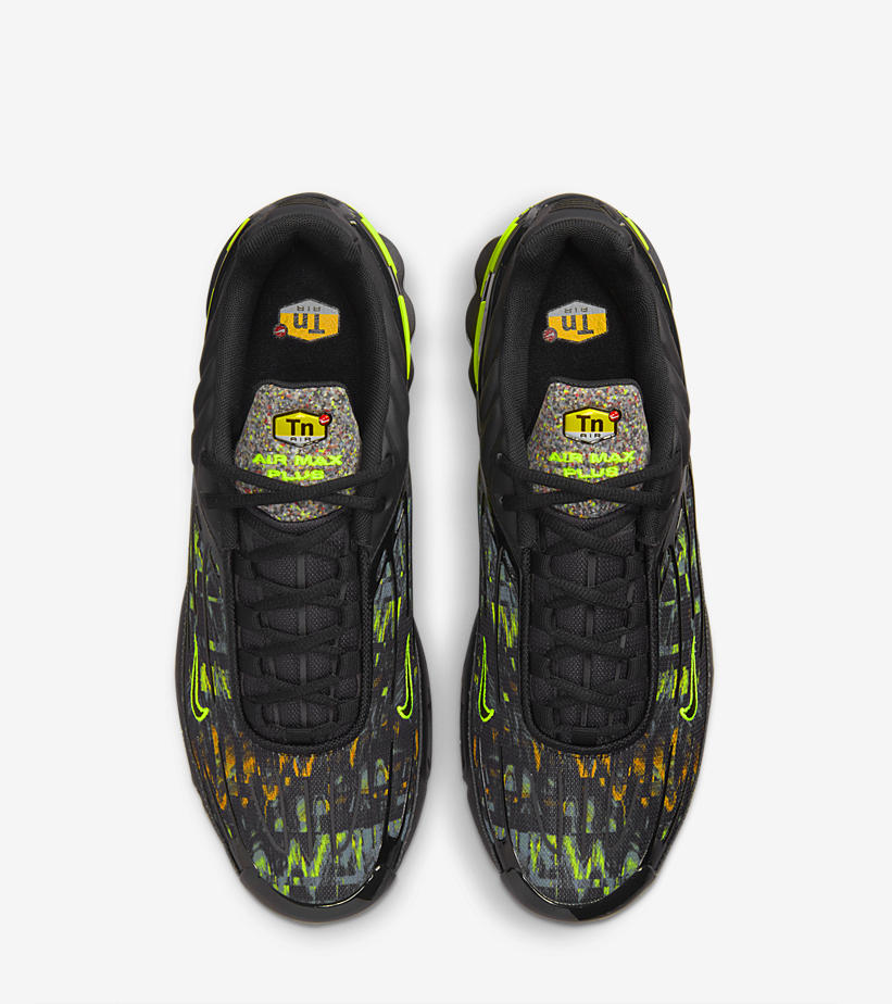 ナイキ エア マックス プラス 3 “ブラック/グリーン/オレンジ” (NIKE AIR MAX PLUS III “Black/Green/Orange”) [DM9097-001]