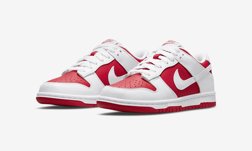 NIKE DUNK LOW RETRO UNIVERSITY RED/WHITE