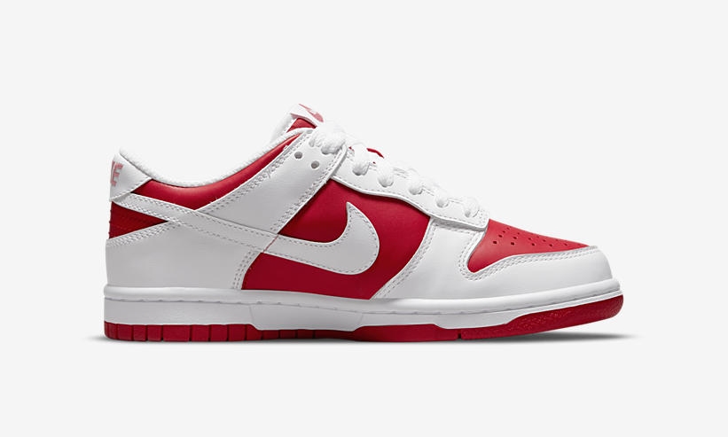 NIKE DUNK LOW RETRO UNIVERSITY RED/WHITE