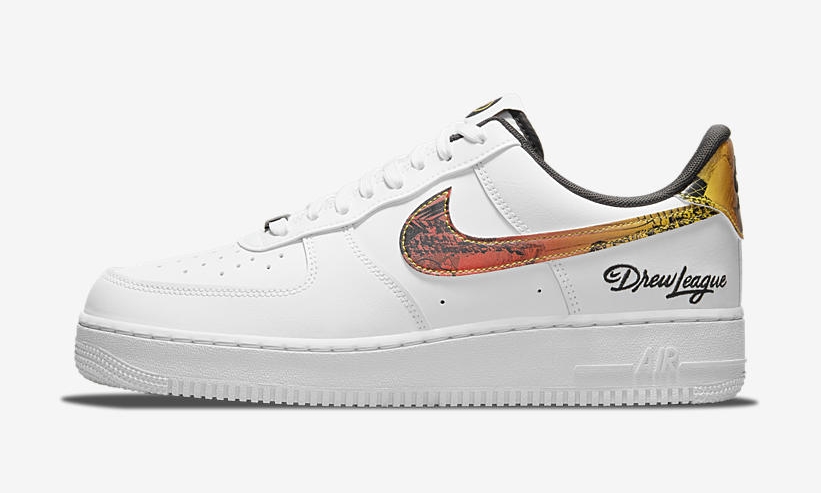 2021年 発売予定！ナイキ エア フォース 1 ロー "ドリュー・リーグ/ホワイト" (NIKE AIR FORCE 1 LOW "Drew League/White") [DM7578-100]