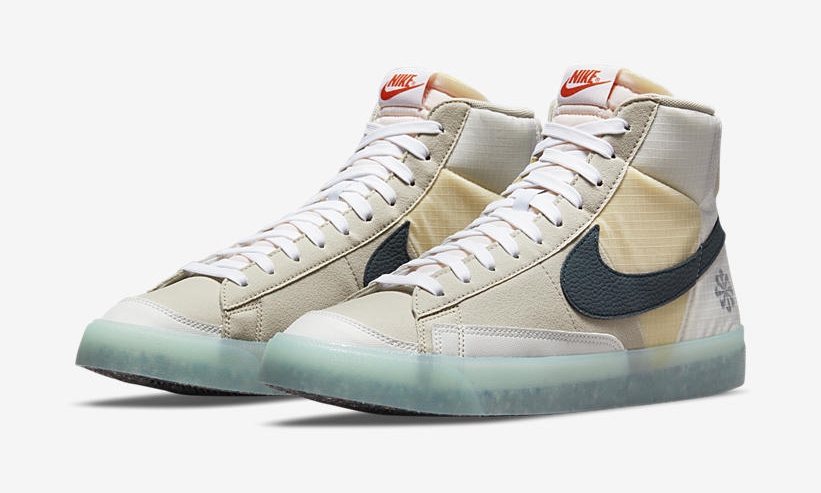 【国内 8/6 発売予定】ナイキ ブレーザー ミッド 77 “クリーム 2/アーモリーネイビー” (NIKE BLAZER MID 77 “Cream II/Armory Navy”) [DH4505-200]