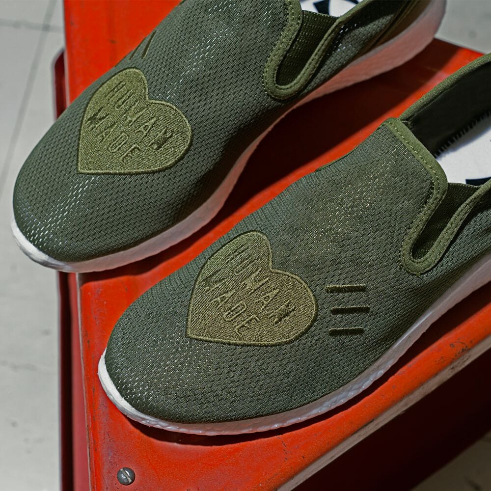 5/25 発売！adidas Originals × HUMAN MADE SLIP-ON PURE HM (アディダス オリジナルス ヒューマンメイド) [GX5203,GX5204,GX5206]