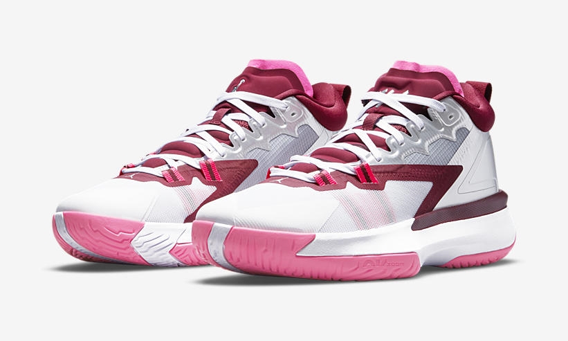 【国内 5/26 発売】ナイキ ザイオン 1 PF “ホワイト/メタリックシルバー/ハイパーピンク” (NIKE ZION 1 PF “White/Metallic Silver/Hyper Pink”) [DA3129-100]