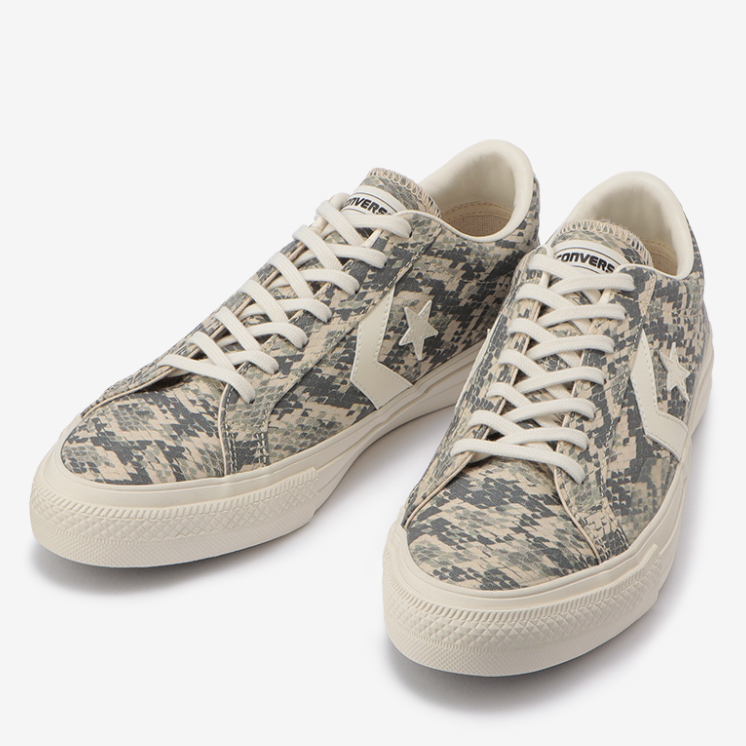 5/21 発売！アッパーにスネーク柄をプリントしたキャンバスを採用した CONVERSE PRORIDE SK SNK OX (コンバース プロライド SK SNK OX)