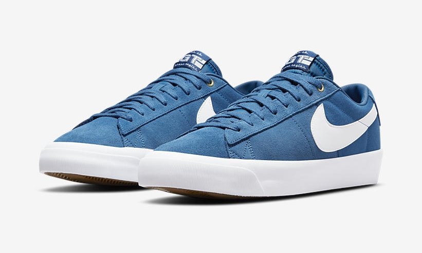 ナイキ SB ズーム ブレーザー ロー プロ GT “ネイビー/ホワイト” (NIKE SB ZOOM BLAZER LOW PRO GT “Navy/White”) [DC7695-401]