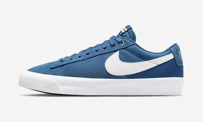 ナイキ SB ズーム ブレーザー ロー プロ GT “ネイビー/ホワイト” (NIKE SB ZOOM BLAZER LOW PRO GT “Navy/White”) [DC7695-401]