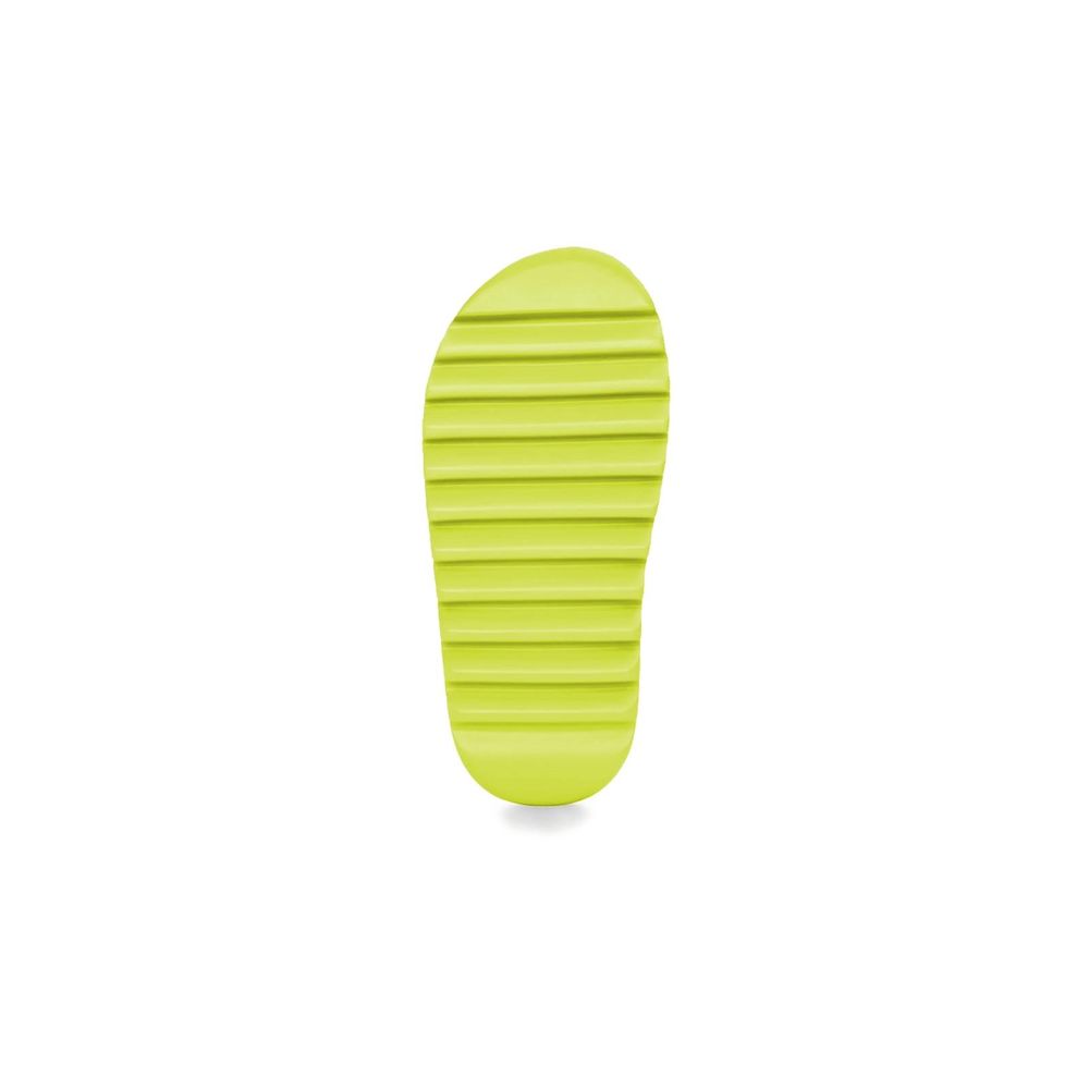 【国内 9/6 発売、2023/8/10 リストック】adidas Originals YEEZY SLIDE “Glow Green” (アディダス オリジナルス イージー スライド) [GX6138]
