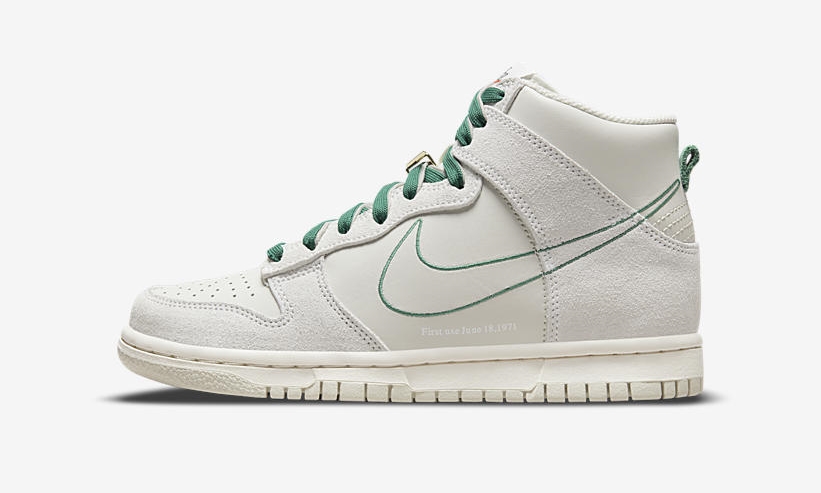 【国内 7/8 発売】ナイキ ダンク ハイ SE “ファースト ユーズ/ライトボーン/グリーンノイズ” (NIKE DUNK HIGH SE “First Use/Light Bone/Green Noise”) [DH0960-001/DD0733-001]