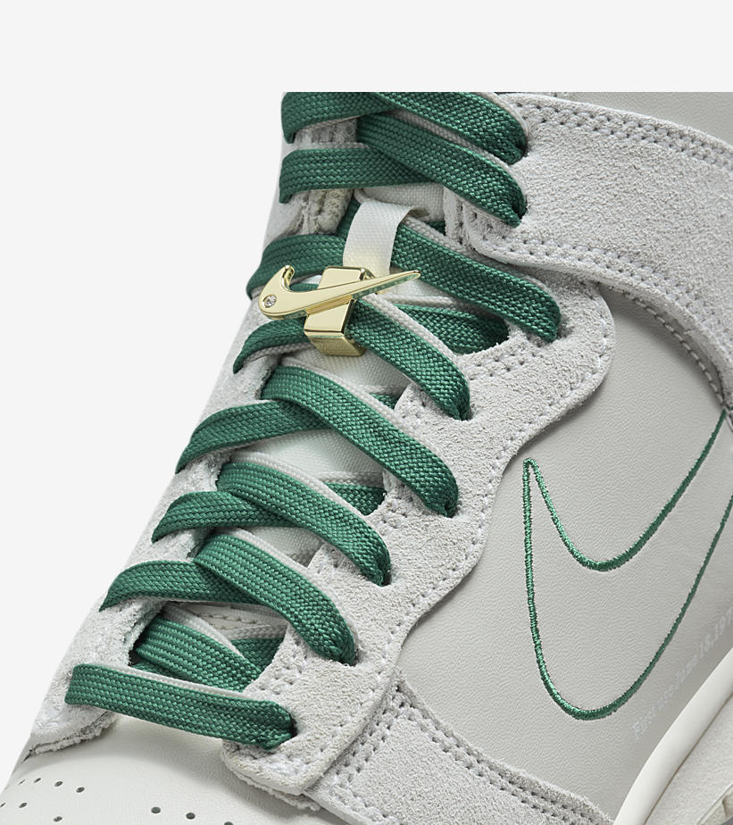 【国内 7/8 発売】ナイキ ダンク ハイ SE “ファースト ユーズ/ライトボーン/グリーンノイズ” (NIKE DUNK HIGH SE “First Use/Light Bone/Green Noise”) [DH0960-001/DD0733-001]