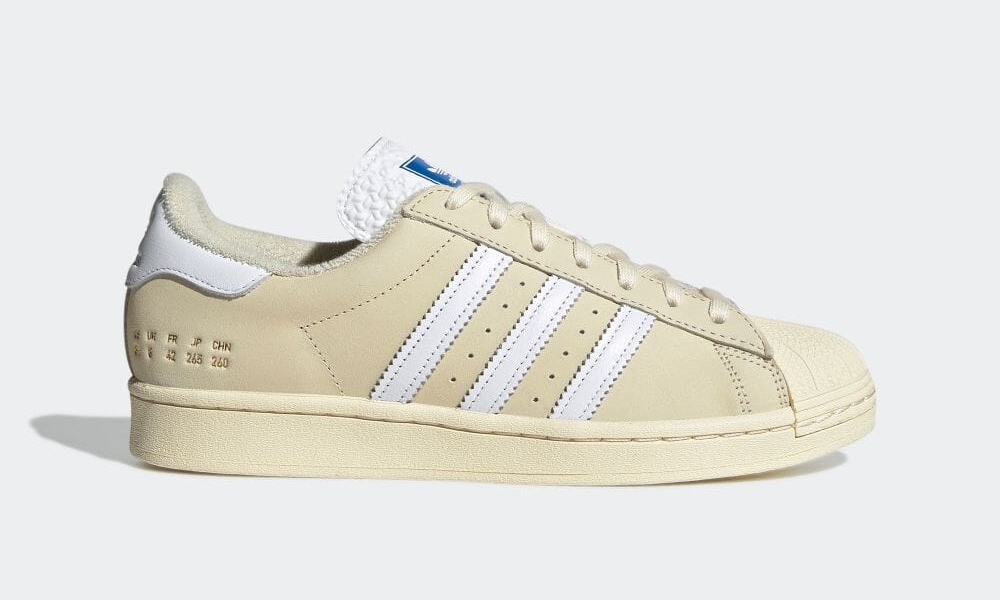 5/21 発売！adidas Originals SUPERSTAR “Cream White/White/Blue Bird” (アディダス オリジナルス スーパースター “クリームホワイト/ホワイト/ブルーバード”) [H05658]