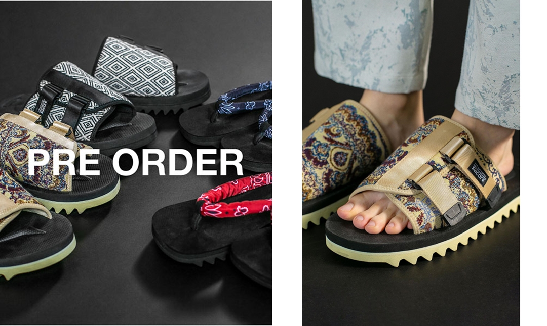 SUICOKE × monkey time 別注 サンダル 3型が6月上旬発売 (スイコック モンキータイム)