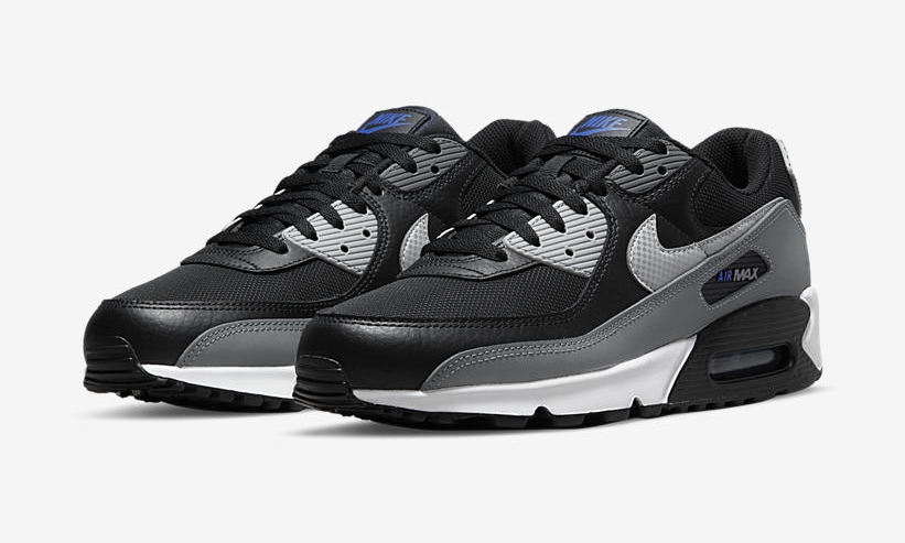 ナイキ エア マックス 90 “ブラック/グレー/ブルー” (NIKE AIR MAX 90 “Black/Grey/Blue”) [DM9102-002]