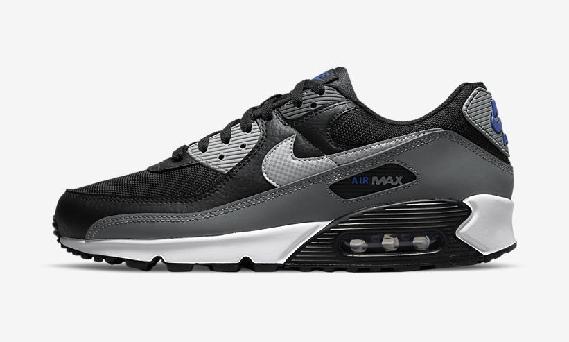 ナイキ エア マックス 90 “ブラック/グレー/ブルー” (NIKE AIR MAX 90 “Black/Grey/Blue”) [DM9102-002]