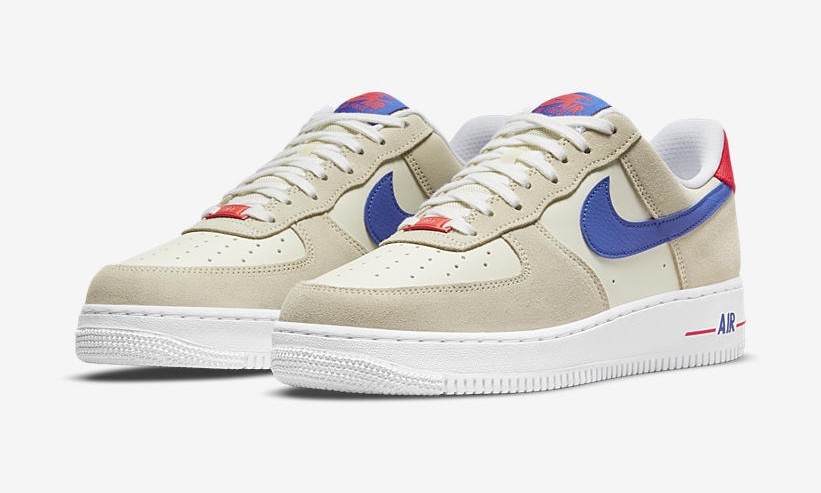 2021年 発売予定！ナイキ エア フォース 1 ロー “ホワイト/フォトンダスト/ブルー” (NIKE AIR FORCE 1 LOW “White/Photon Dust/Blue”) [DM8314-100]