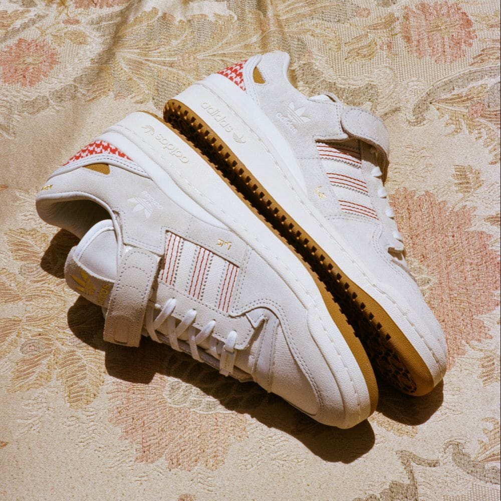 5/28 発売！国際女性デーを記念した ARWA AL BANAWIとコラボ！adidas Originals FORUM 84 LOW “White” (アルワ・アル・バナウィ アディダス オリジナルス フォーラム 84 ロー “ホワイト”) [G58260]