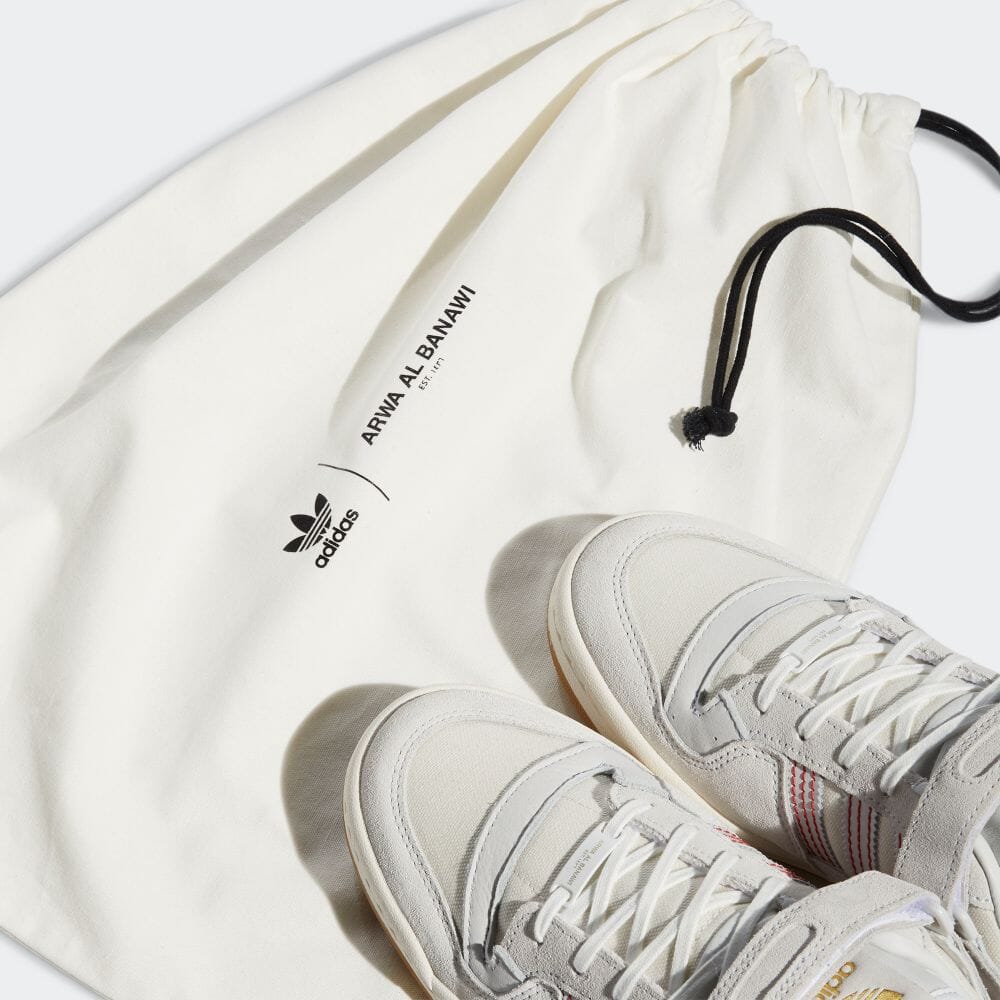 5/28 発売！国際女性デーを記念した ARWA AL BANAWIとコラボ！adidas Originals FORUM 84 LOW “White” (アルワ・アル・バナウィ アディダス オリジナルス フォーラム 84 ロー “ホワイト”) [G58260]